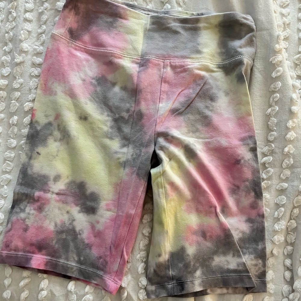 tie dye wild fable extra small biker shorts